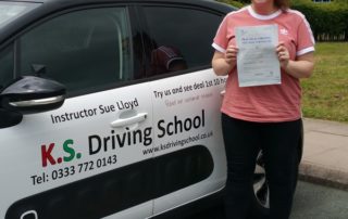 Congratulations to Frankie Guess on Passing in Telford 20th June
