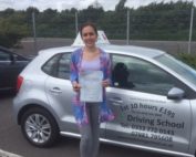 Congratulations Isobel Paes who passed her driving test 1st time