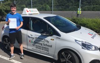 Driving Lessons Shrewsbury Kieran Andrews Passed on 6th June