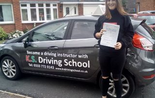 Driving Lessons Shrewsbury Sophie Canning Passed Driving Test 21st July
