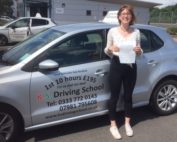 Driving Lessons Shrewsbury Jenny Blenkard Passed on 27th July