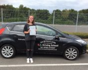 Driving Lessons Shrewsbury Katie Ellis Passed on 18th July.