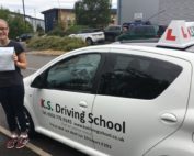 Katie Ackers Passed her Driving Test 1st Time 25th July