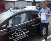Driving Lessons Shrewsbury Extended Test Pass Well done Winston