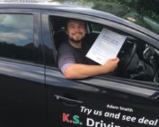 Driving Lessons Telford Steven Nicholson Passed on Friday13th July