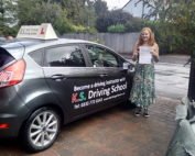 Congratulations Ava wildings on passing her driving test 10th August