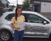 Congratulations to Lucy Cowper who passed her driving test