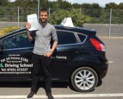 Driving Lessons Shrewsbury John Evans Passed on 6th August