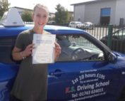 Driving Test Pass Shrewsbury Rebecca Earl
