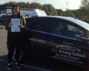 Driving Test Pass for Lauren Fredrick
