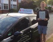 Driving Test Pass for Oscar Carlyle 30th August