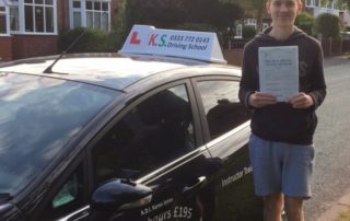 Driving Test Pass for Oscar Carlyle 30th August