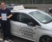 Driving Test Pass for Michael Broxton in Shrewsbury 31st July