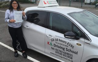Driving Lessons Shrewsbury Gaby Tsang