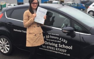 Driving Test Pass in Shrewsbury 23rd November