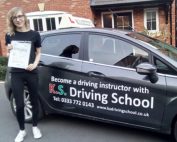 Congratulations on Georgie Hill on passing