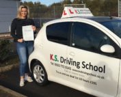 Driving Test Pass on 1st November