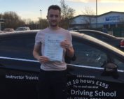 Driving Test Shrewsbury Thomas White Passed.
