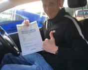 1st Time Driving Test Pass on the 15th November