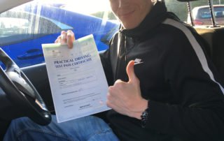 1st Time Driving Test Pass on the 15th November