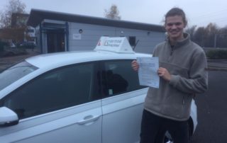 Driving Test Pass in Shrewsbury 23rd November