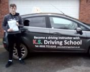 Congratulations on Euan Alexander On passing