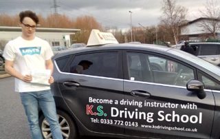 Congratulations to Stanley Bates on passing