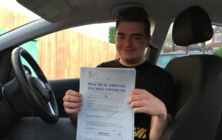 Driving Lessons Telford New Year Pass for Will
