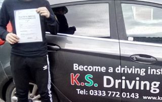Congratulations to Kieran Williams passing