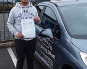 Ralph Allomoner Passed his Driving Test 8th March Shrewsbury