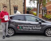 Driving Lessons Shrewsbury Test Pass for Seb Ivos