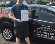 Driving Test Pass in Shrewsnury 17th April