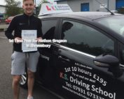 st Time Pass for Nathon Gregson in Shrewsbury 29th May