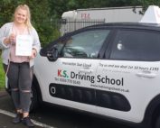 Kerry Whittaker Telford Test Pass