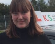 Chloe Jones from Welspool Passed her Driving Test in Shrewsbury 1st Time