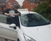 Congratulations on Dean Karolie Morris Passing his test
