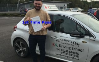dRIVING lESSONS sHREWSBURY K.S.DRIVING SCHOOL
