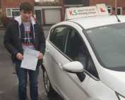 Congratulations to William Rollo passing his test today in whitchurch 26 November 2019