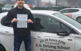 Driving Test Pass Shrewsbury