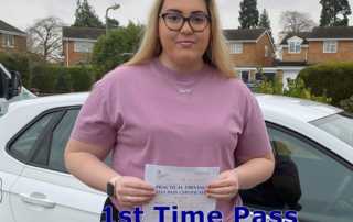 Driving Test Pass 30th December Shrewsbury