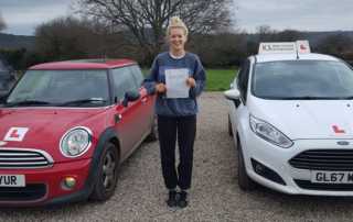 Driving Test Pass in Whitchurch 6th Jan 2020-min