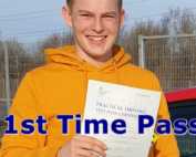 1st time Test pass for Harry Elms