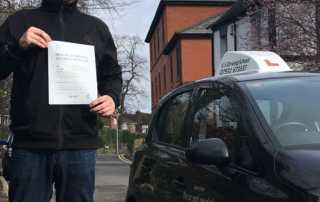 Well done today Raf passing your test today in Telford.