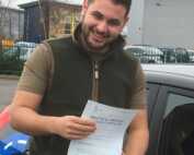 Driving Test Pass for Angus Buchanan in Shrewsbury