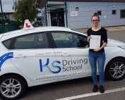 I am so happy I passed my test