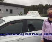 Congratulations to Anne-Mari Mikkonen who passed her driving test 1st time on Saturday 3rd October
