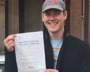 Many Congratulations Will for Passing your driving test