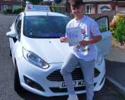 Congratulations to my Grandson Orey Langan on passing his test 1st time today 7 June 2021 1st attempt In Whitchurch