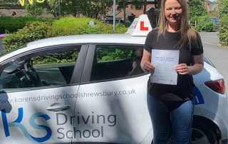 Test pass on a sunny day 8th June