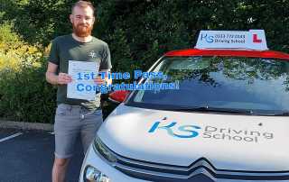 Glorious day for a 1st time test pass